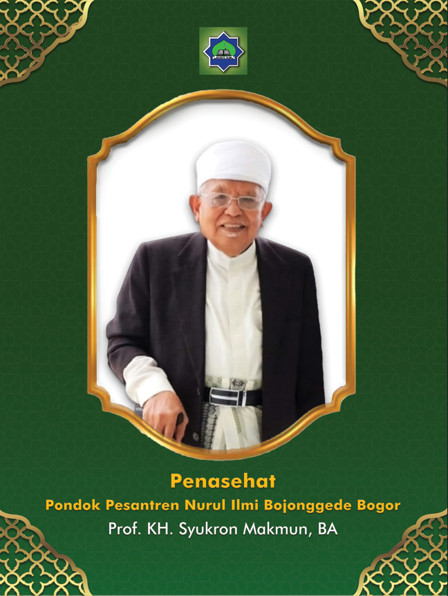 Prof. KH. Syukron Makmun, BA - Penasehat Ponpes Nurul Ilmi