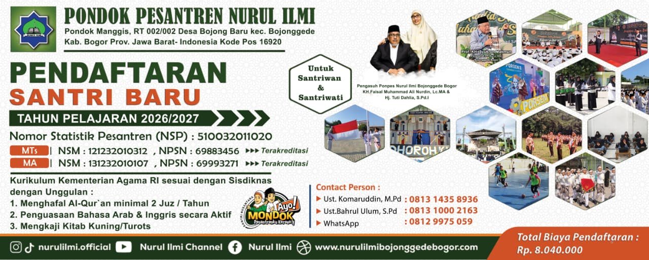 Menghidupkan Panca Jiwa Pesantren: Pondasi Karakter Santri Nurul Ilmi